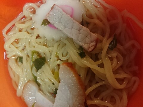 子供にチャンポン麺